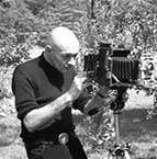 photo of John Daido Loori with movie camera