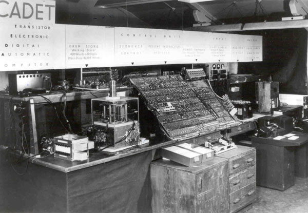 An early transistor-based computer